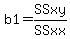 b1=SSxy%2FSSxx