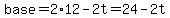 base=2%2A12-2t=24-2t