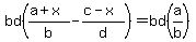 bd%28%28a%2Bx%29%2Fb-%28c-x%29%2Fd%29=bd%28a%2Fb%29