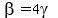 beta=4gamma