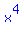 blue%28x%5E4%29