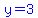 blue%28y=3%29