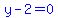 blue%28y-2=0%29