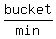 bucket%2Fmin