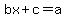 bx%2Bc=a