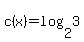 c%28x%29=log%282%2C3%29