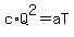 c%2AQ%5E2+=+aT