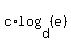 c%2Alog+%28d%2C+%28e%29%29