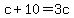 c%2B10=3c