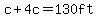 c%2B4c=130ft