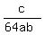 c%2F%2864ab%29