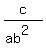 c%2F%28ab%5E2%29