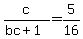 c%2F%28bc%2B1%29+=+5%2F16