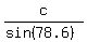 \"c%2F%28sin%2878.6%29%29\"