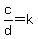 c%2Fd=k
