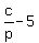 c%2Fp+-+5