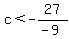 c%3C-27%2F%28-9%29