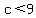 c%3C9