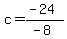 c=%28-24%29%2F%28-8%29