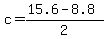c=%2815.6-8.8%29%2F2