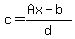 c=%28Ax-b%29%2Fd