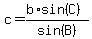 c=%28b%2Asin%28C%29%29%2Fsin%28B%29