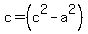 c=%28c%5E2-a%5E2%29