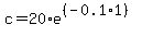 c=+20%2Ae%5E%28%28-0.1%2A1%29%29