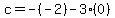 c=-%28-2%29-3%280%29