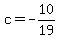 c=-10%2F19