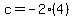 c=-2%284%29