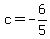 c=-6%2F5