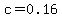 c=0.16