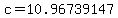 c=10.96739147