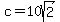 c=10sqrt%282%29