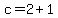 c=2%2B1