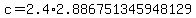 c=2.4%2A2.886751345948129