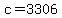 c=3306