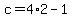 c=4%2A2+-+1