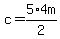 c=5%2A4m%2F2