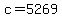 c=5269