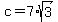 c=7%2Asqrt%283%29