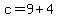 c=9%2B4