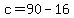 c=90-16