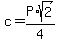 c=P%2Asqrt%282%29%2F4