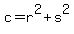 c=r%5E2+%2B+s%5E2