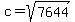 c=sqrt%287644%29