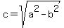 c=sqrt%28a%5E2-b%5E2%29