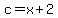 c=x%2B2