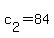 c%5B2%5D+=+84